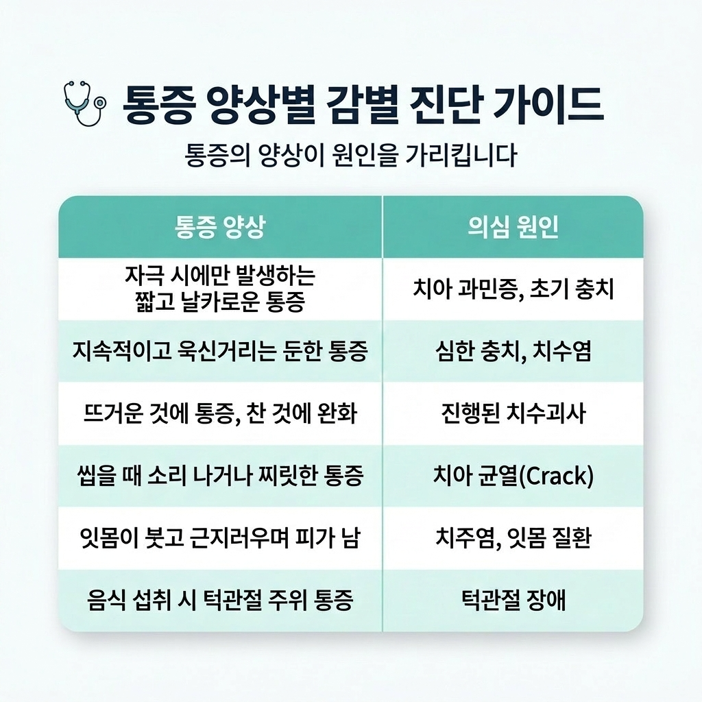 통증의 양상별 감별진단
