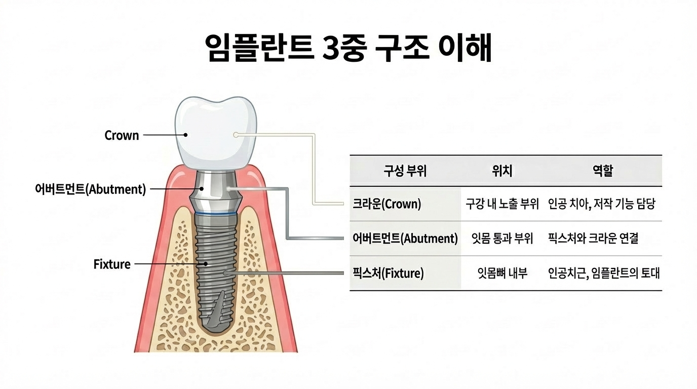 임플란트 픽스처 파절 원인과 예방법 총정리